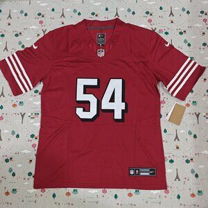 NFL Fred Warner red jersey No. 54